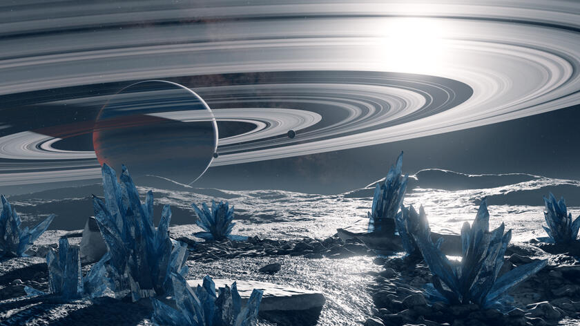 Surface of Dereka-A2's moon